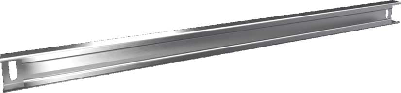 Rittal - 2 Rail porteur - VX25 - 48 x 26 mm -L 800 mm - acier - niv int