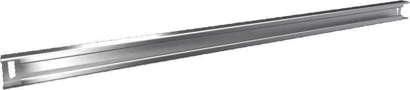 Rittal - 2 Rail porteur - VX25 - 48 x 26 mm -L 1000 mm - acier - niv int