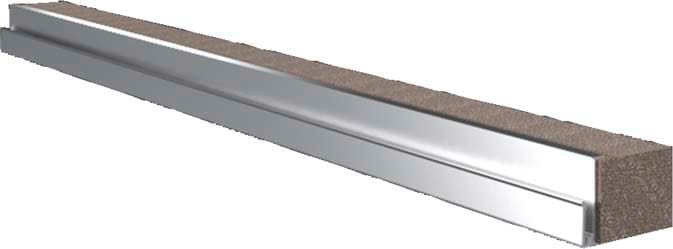 Rittal - 2 Profilé passe-câble central - VX25 - Largeur 600 mm - IP55