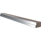 Rittal - 2 Profilé passe-câble central - VX25 - Largeur 600 mm - IP55