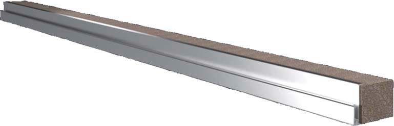 Rittal - 2 Profilé passe-câble central - VX25 - Largeur 800 mm - IP55