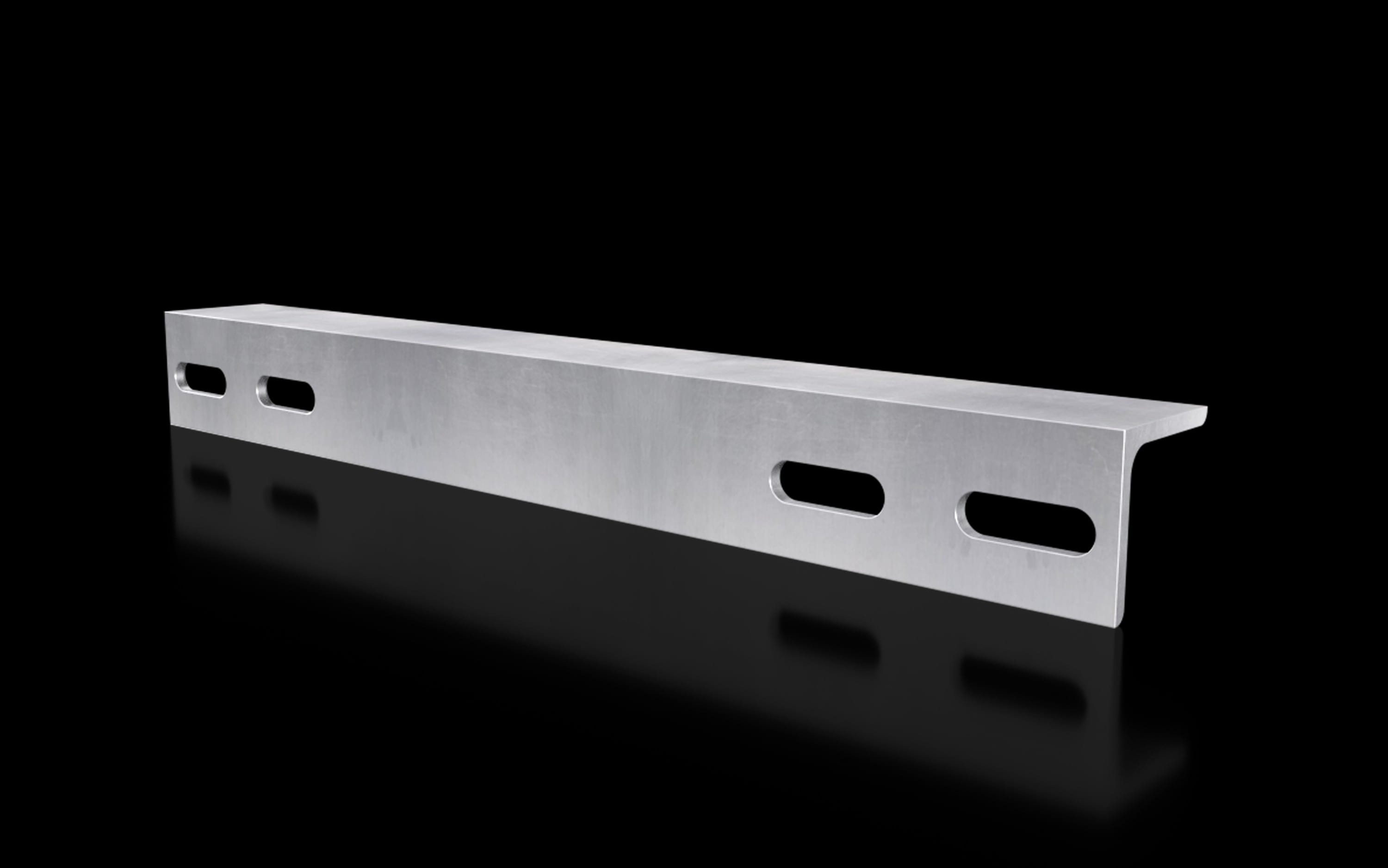 Rittal - Rail de retenue câbles Equerre - VX25 TS SE PC- socles VX - L400
