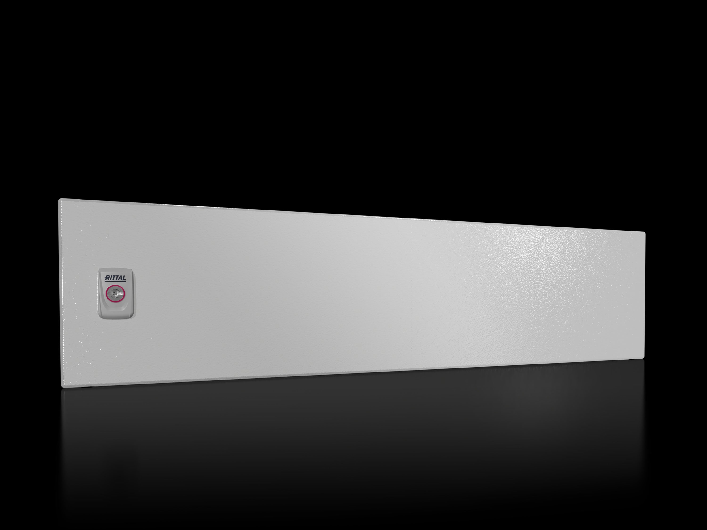 Rittal - Porte partielle armoire - VX25 - acier - L800 H200 - IP54 - RAL7035