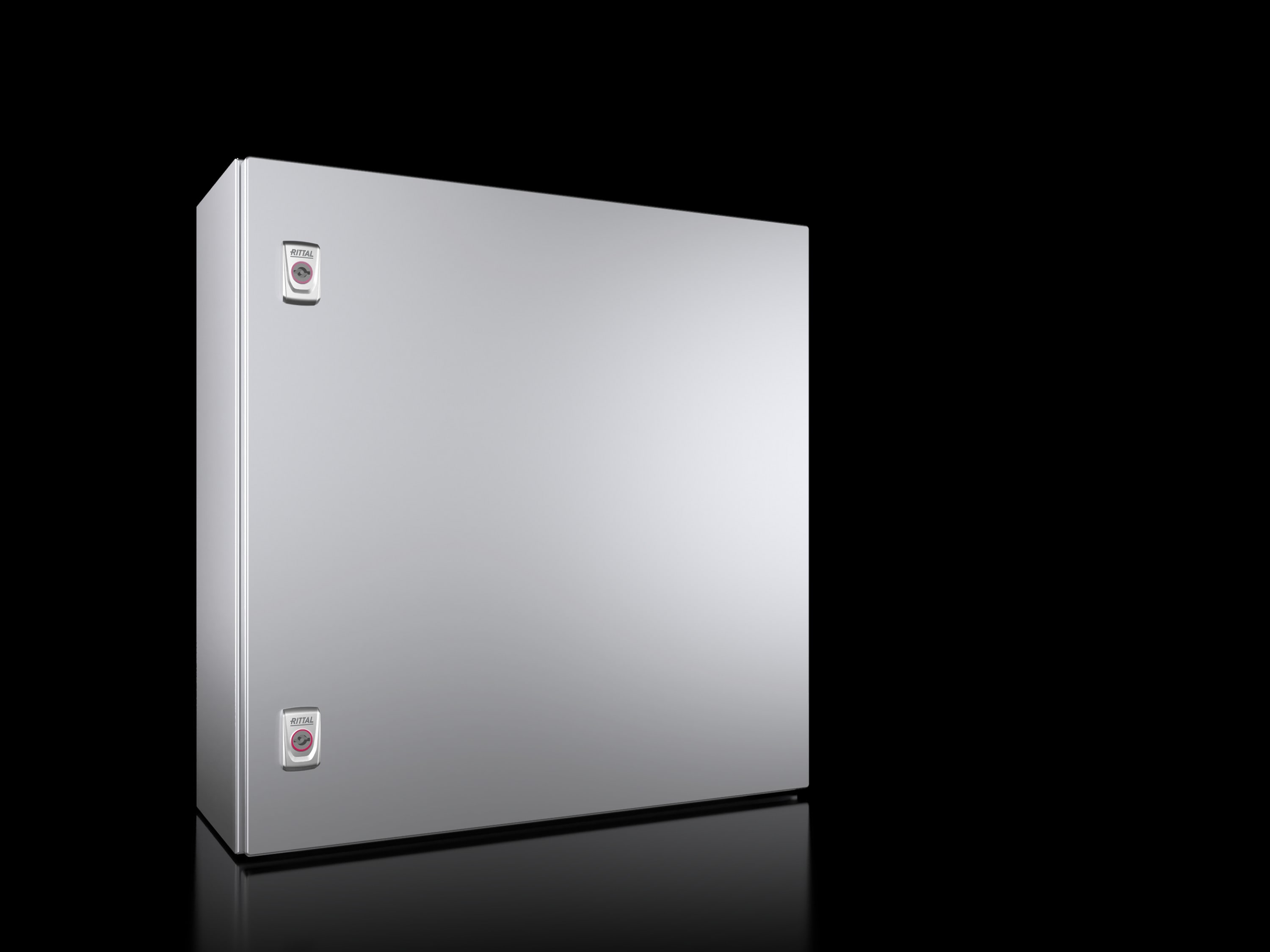 Rittal - Coffret électrique - AX- inox - 1P - H600 L600 P210 - IP66 - plaque de montage