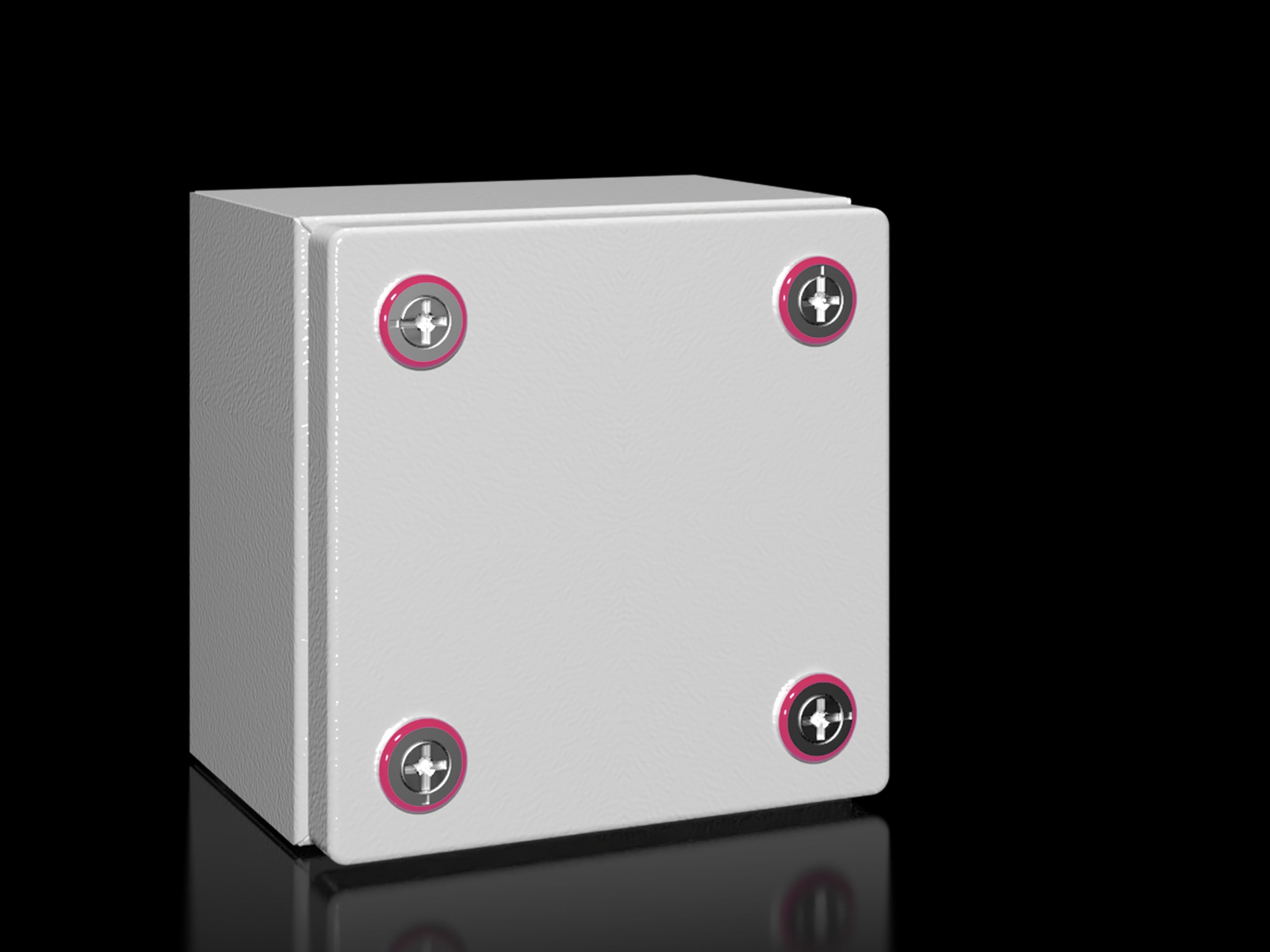 Rittal - Boîtier jonction - KX - acier - H150 L150 P120 - IP66 - sans plaque passe-câble