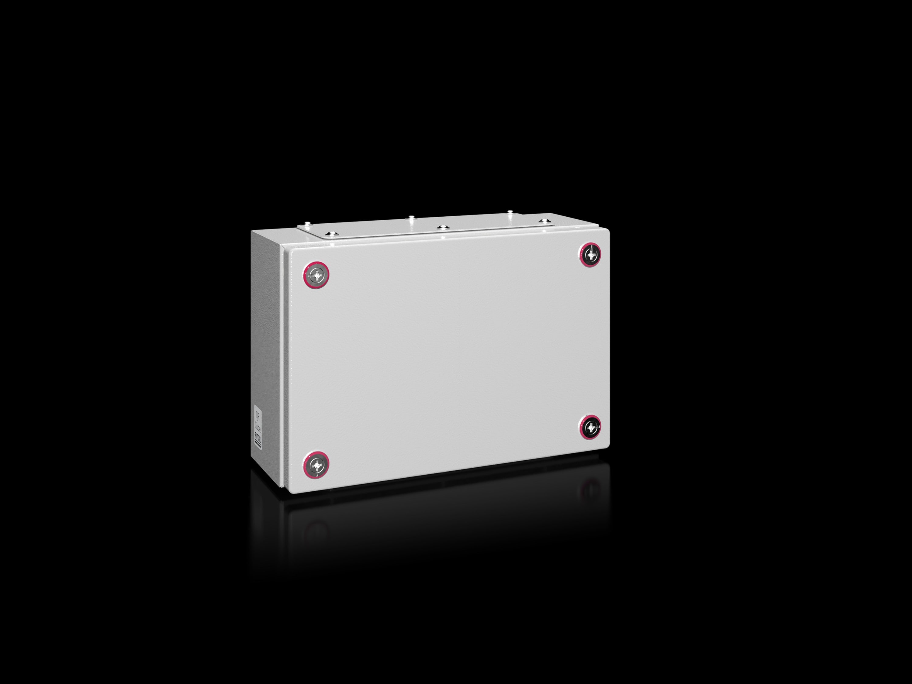 Rittal - Boîtier jonction - KX - acier - H200 L300 P120 - IP55 - avec plaque passe-câble