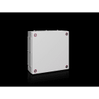 Rittal - Boîtier jonction - KX - acier - H300 L300 P120 - IP55 - avec plaque passe-câble