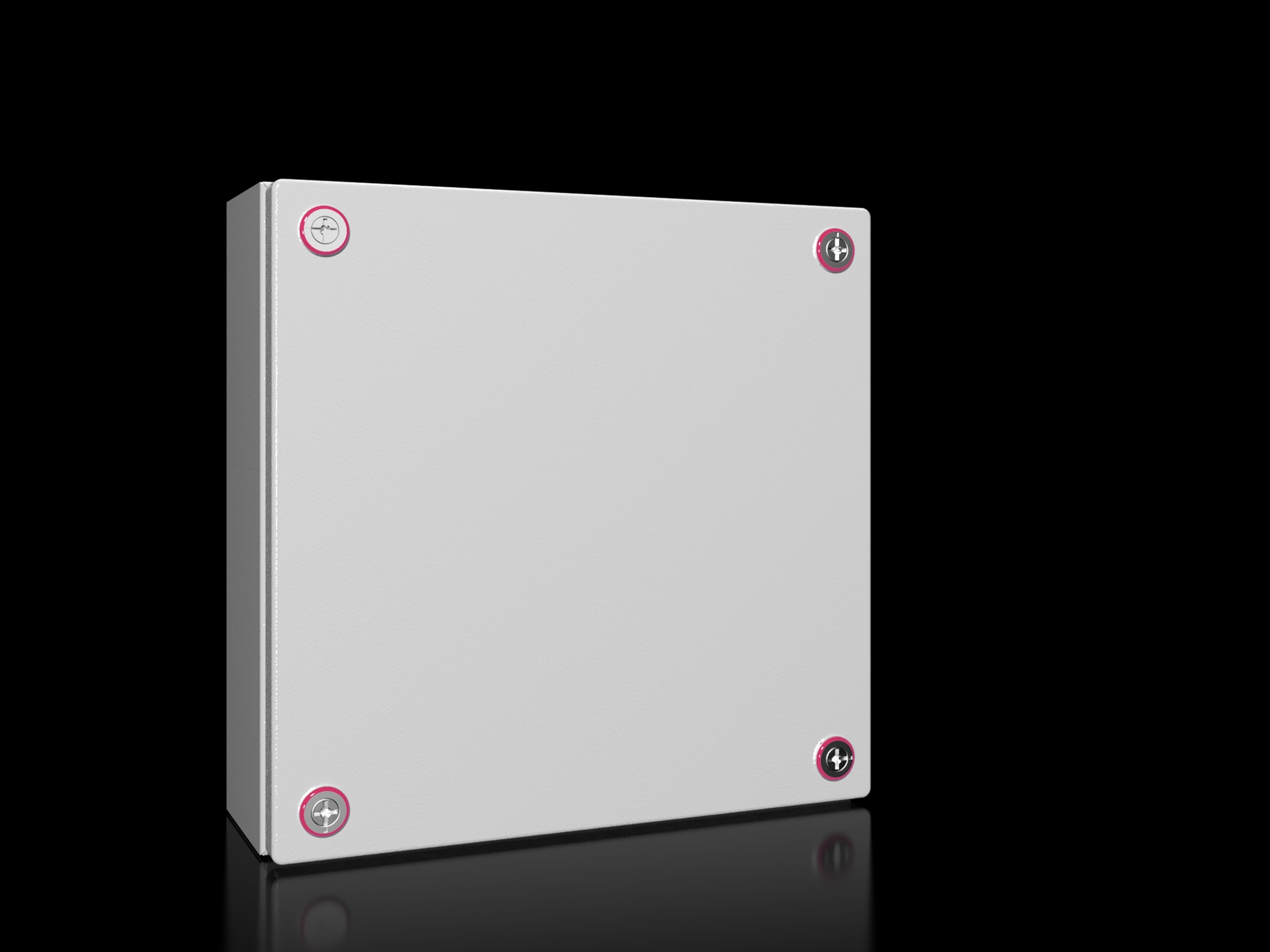 Rittal - Boîtier jonction - KX - acier - H300 L300 P120 - IP66 - sans plaque passe-câble