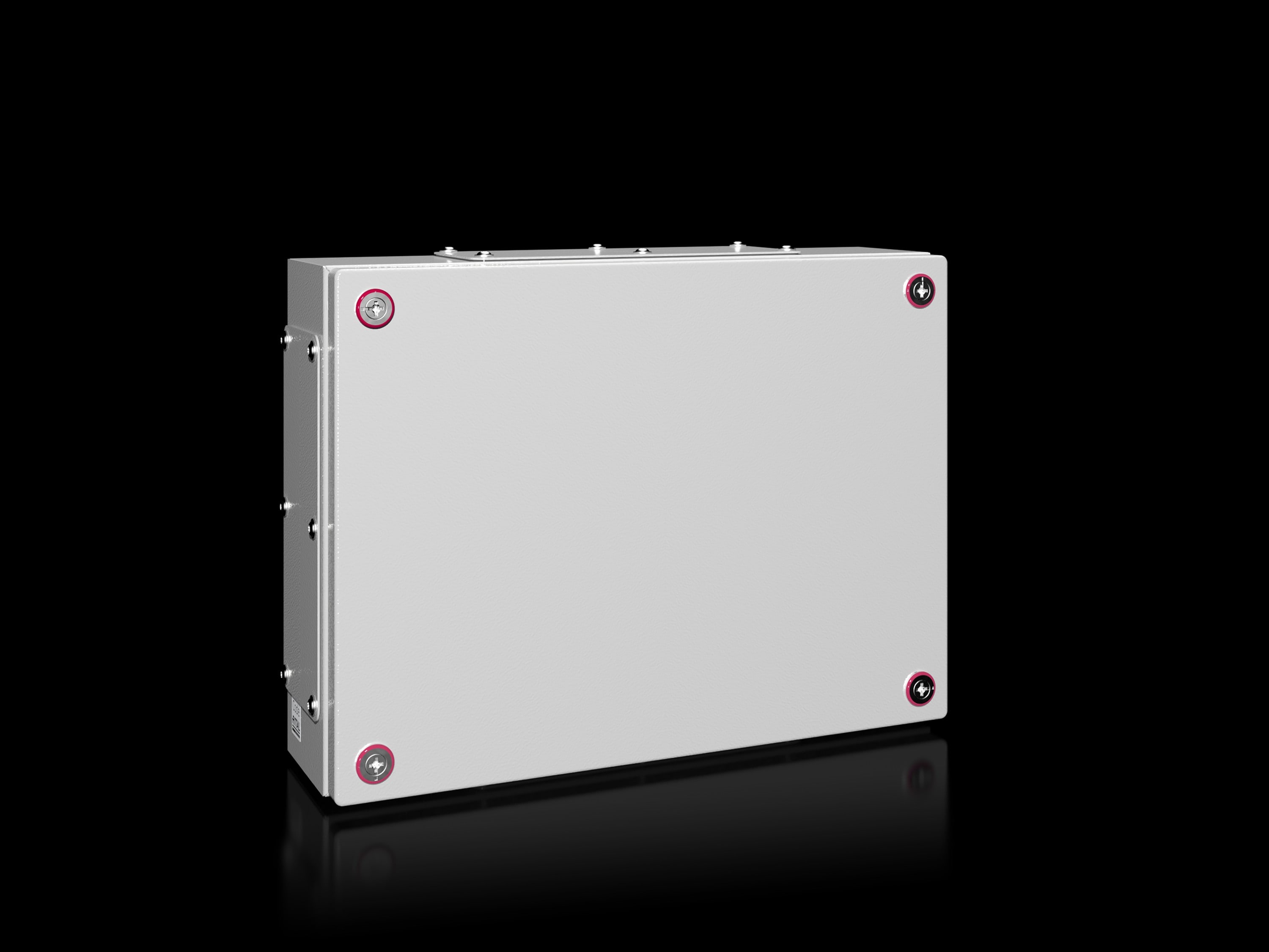 Rittal - Boîtier jonction - KX - acier - H300 L400 P120 - IP55 - avec plaque passe-câble