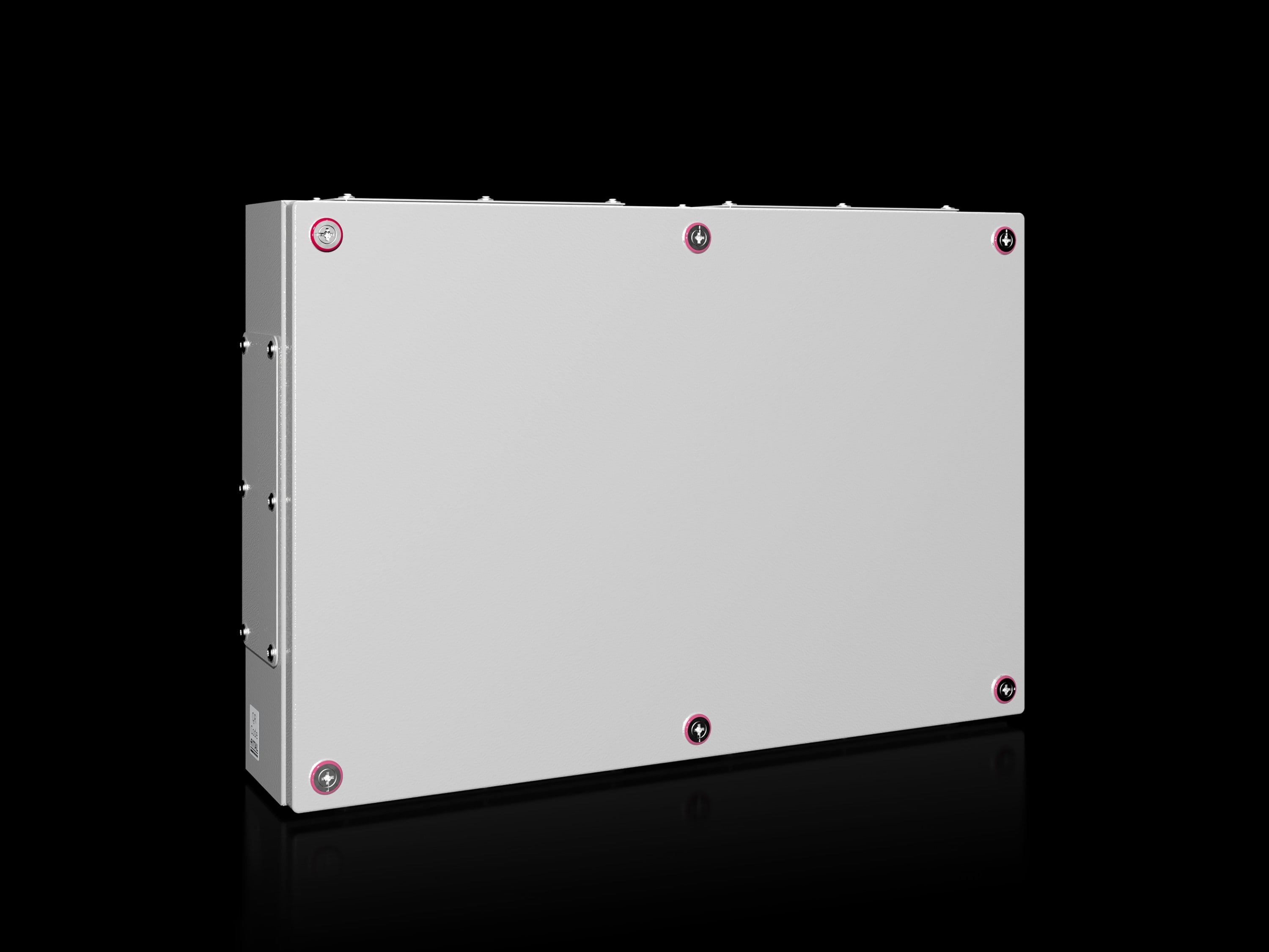 Rittal - Boîtier jonction - KX - acier - H400 L600 P120 - IP66 - sans plaque passe-câble