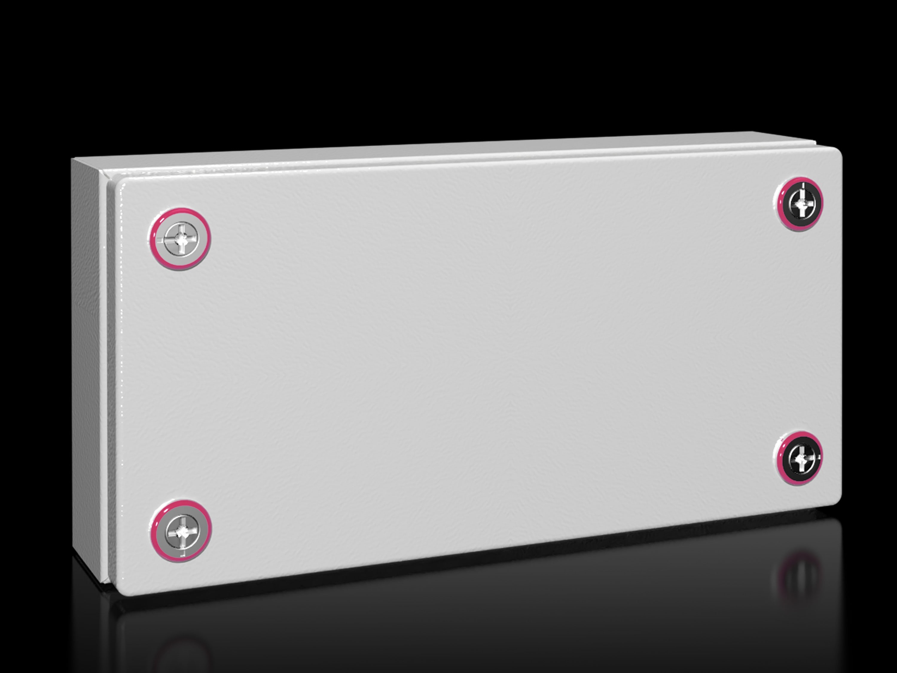 Rittal - Boîtier jonction - KX - acier - H150 L300 P80 - IP66 - sans plaque passe-câble