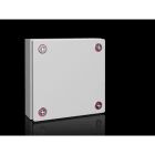 Rittal - Boîtier jonction - KX - acier - H200 L200 P80 - IP66 - sans plaque passe-câble