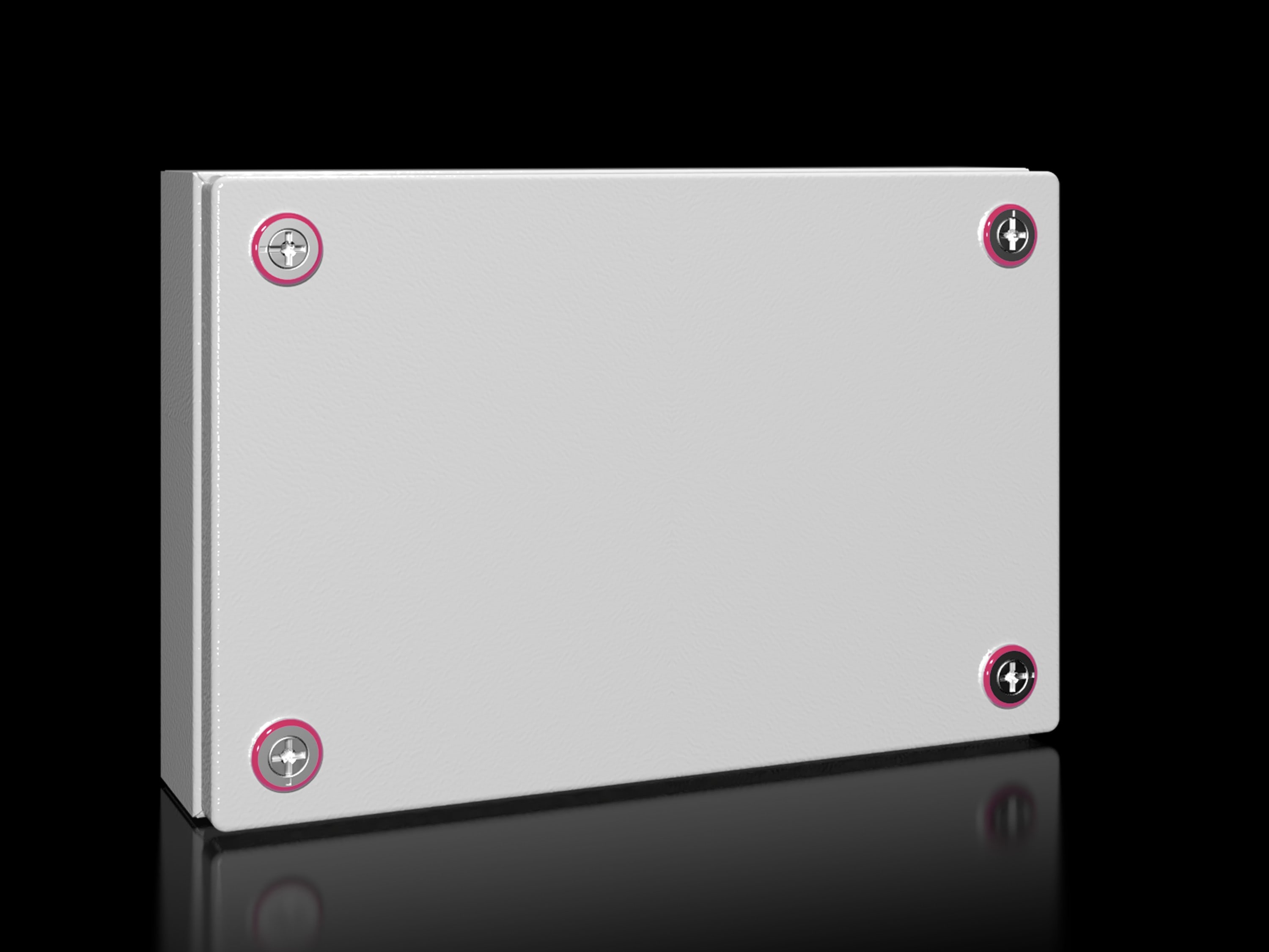 Rittal - Boîtier jonction - KX - acier - H200 L300 P80 - IP66 - sans plaque passe-câble
