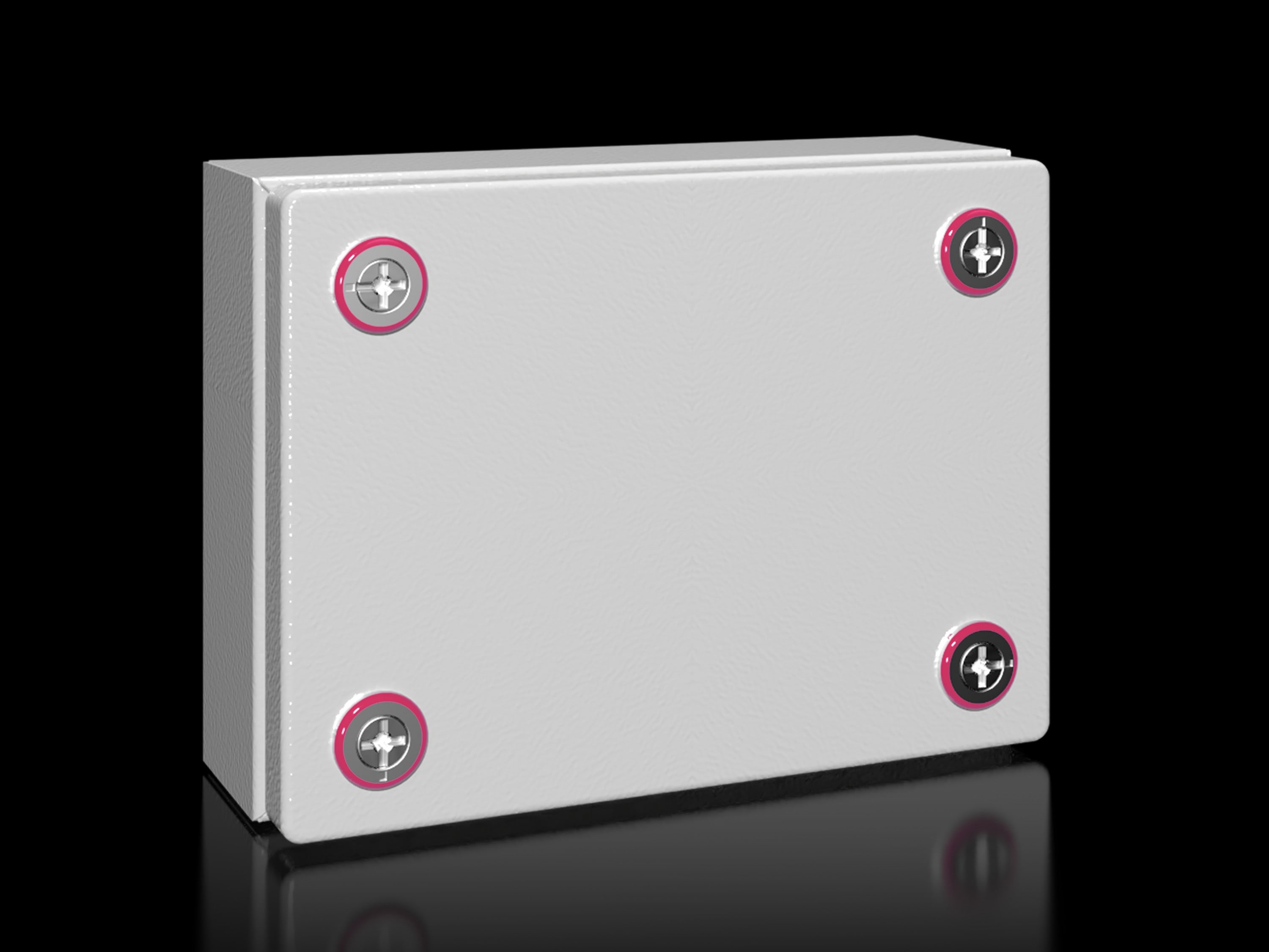 Rittal - Boîtier jonction - KX - acier - H150 L200 P80 - IP66 - sans plaque passe-câble