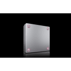 Rittal - Boîtier jonction - KX - inox - H200 L200 P80 - IP66 -sans plaque de montage