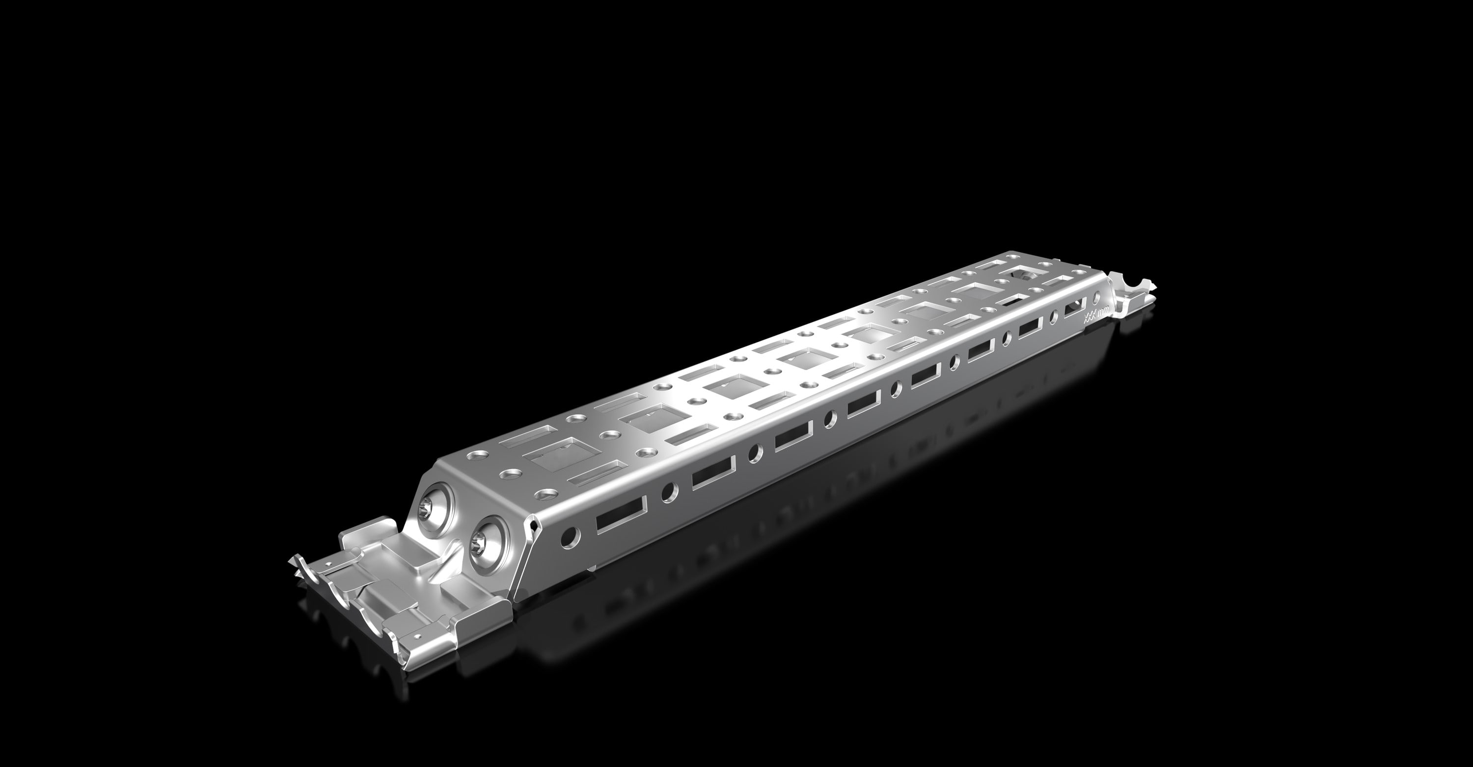 Rittal - Rail aménagement intérieur - AX - P300 mm - pour coffrets AX