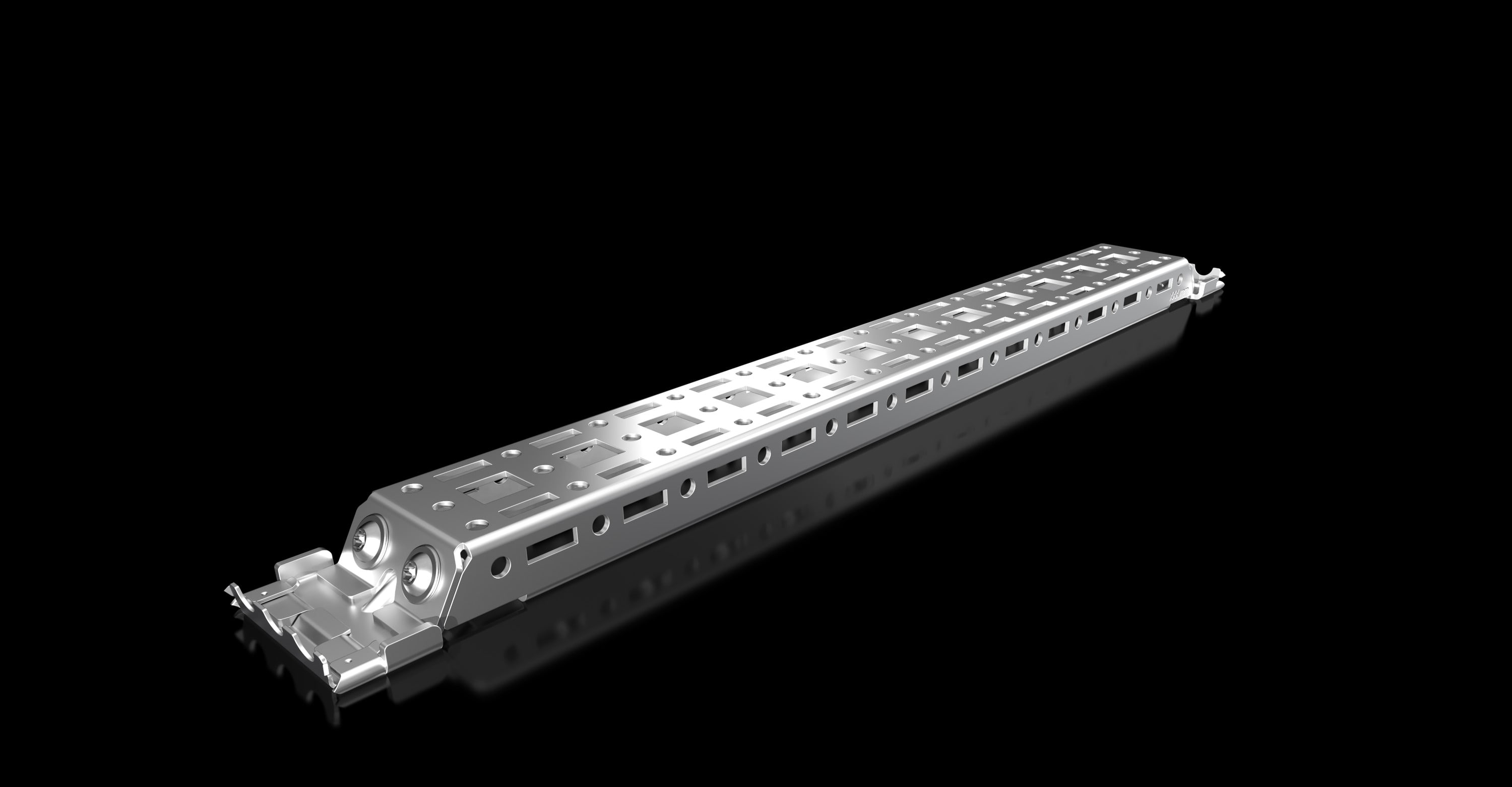 Rittal - Rail aménagement intérieur - AX - P400 mm - pour coffrets AX