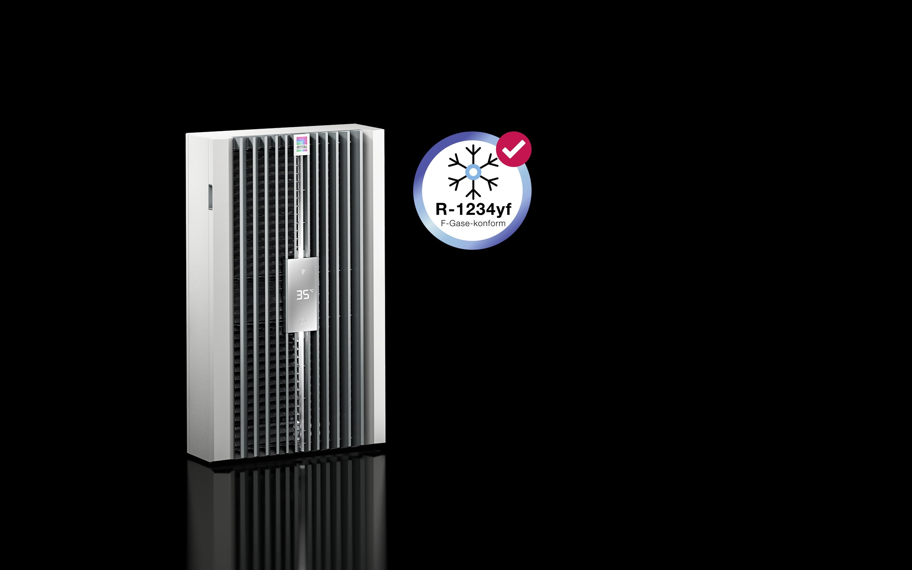 Rittal - Climatiseur latéral Blue e+S 300W- 110-240 V- R-1234yf - sans évaporateur