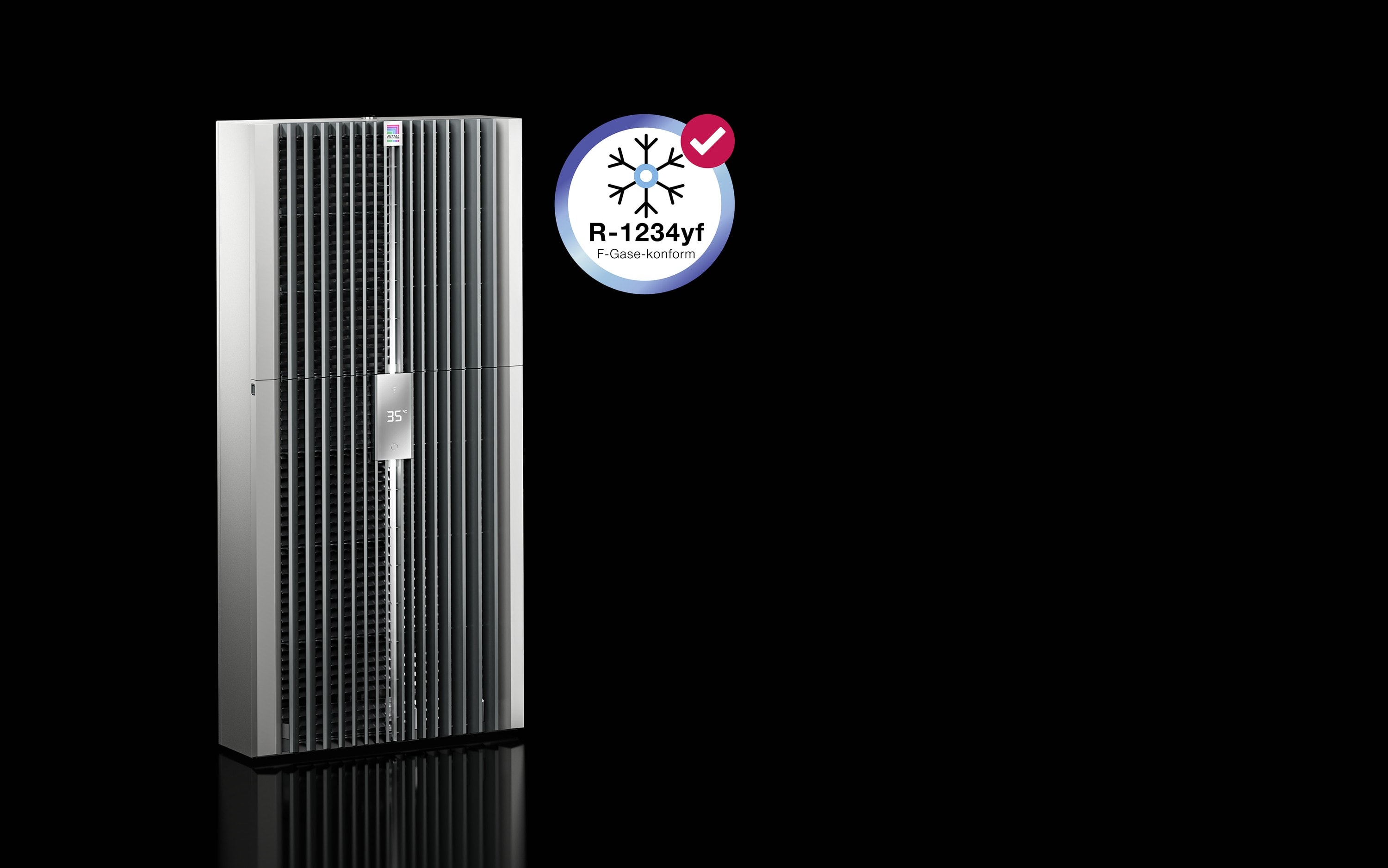 Rittal - Climatiseur latéral Blue e+S 1000W- 110-240 V- R-1234yf -évaporateur condensats
