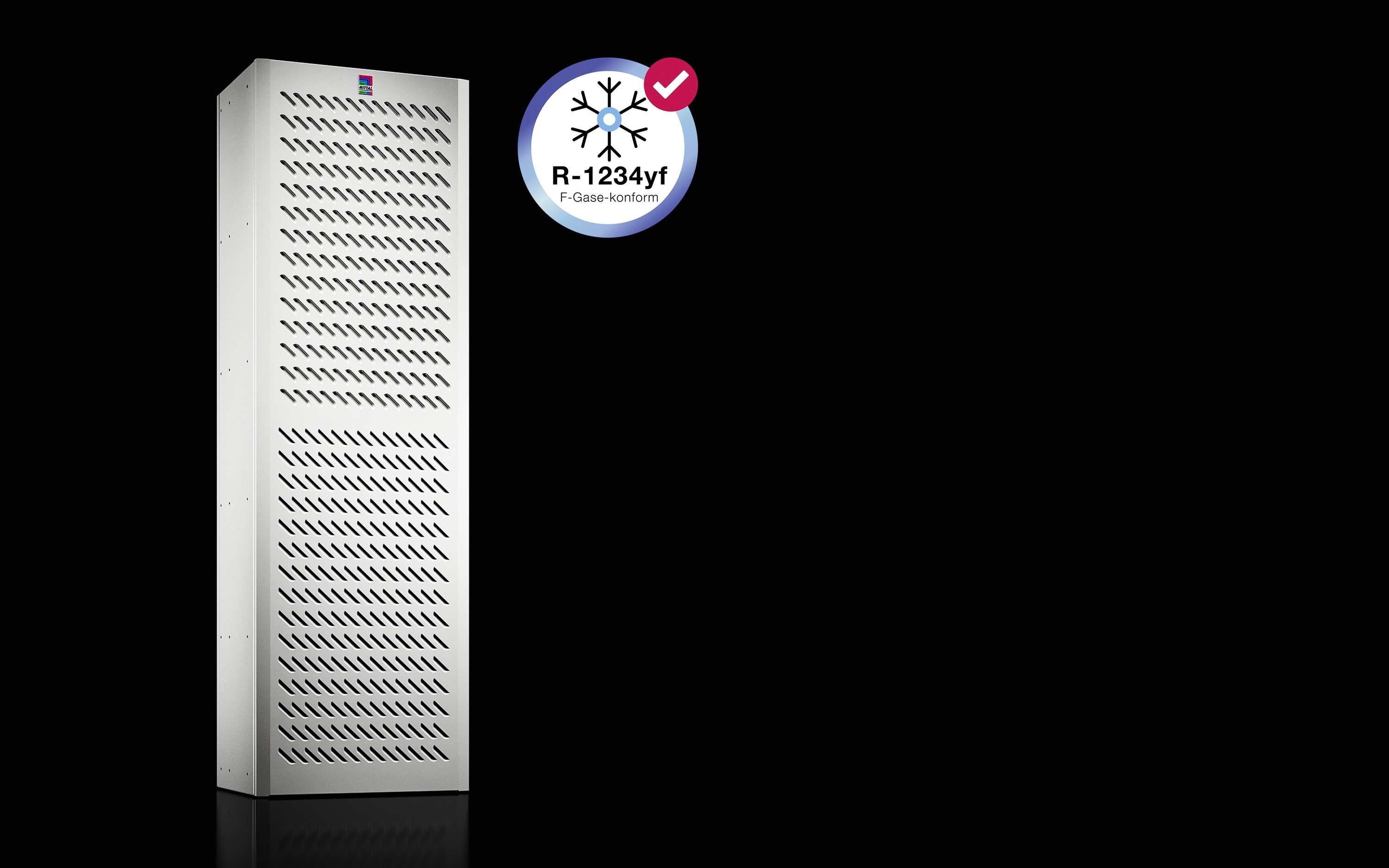 Rittal - Climatiseur latéral Blue e+ Outdoor 5000W-380-480 V -R-1234yf  -évaporateur