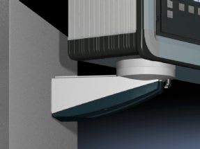 Rittal - Articulation murale avec bras porteur 700N-RAL7035/7024-1P.