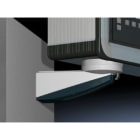 Rittal - Articulation murale avec bras porteur 700N-RAL7035/7024-1P.