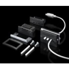 Rittal - 5 Passage de petites fiches noir IP65