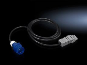 Rittal - Câble d'alim. monophasé 3m, version EU