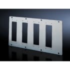 Rittal - Plaque modulaire 4 découpes