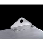 Rittal - 4 Patte de fixation murale en inox