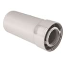 Ubbink France - Conduit Rolux Condensation D60/100mm PPtl/PP long.500mm Sekurit