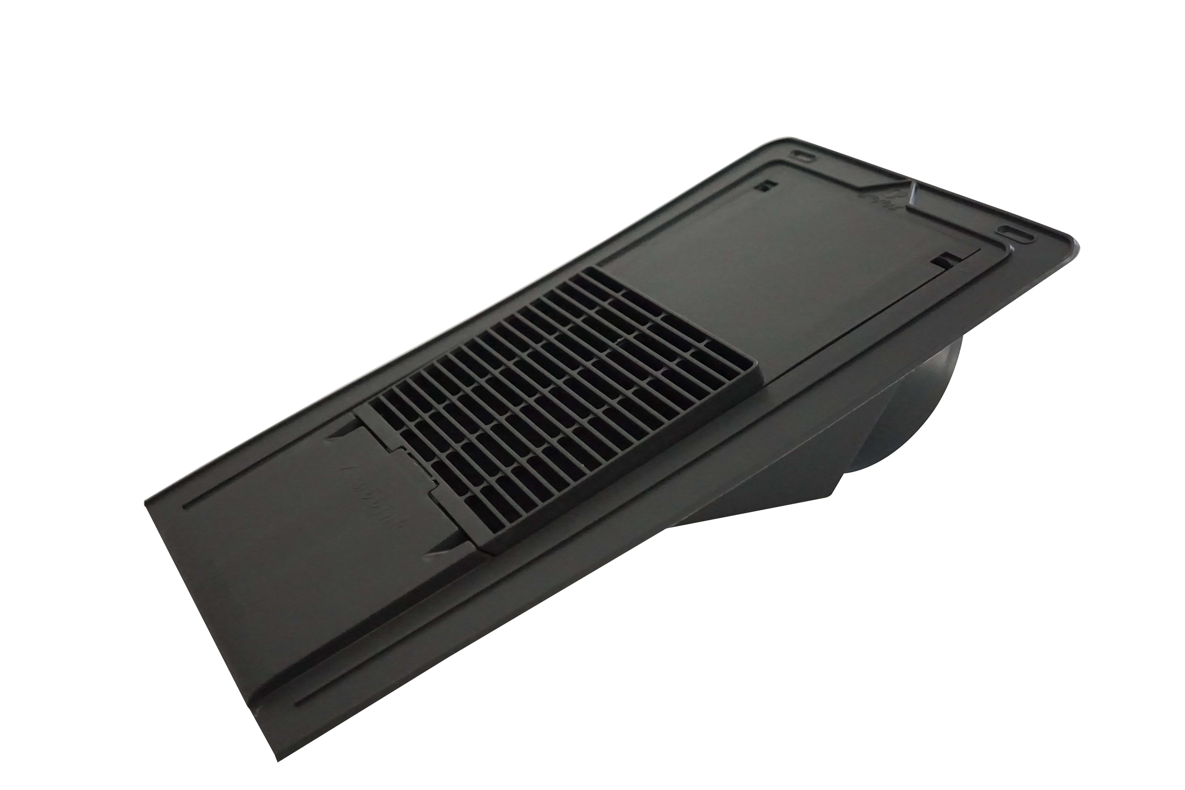 Ubbink France - Terminal de ventilation ardoise Vepac 200 D160mm