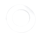 Ubbink France - Rosace de finition D125mm blanche élastomere
