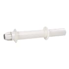 Ubbink France - Terminal horizontal Rolux Gaz D80/125mm avec 2 rosaces long.800mm