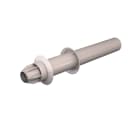 Ubbink France - Terminal horizontal Rolux Gaz D60/100mm long.800mm alu