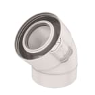 Ubbink France - Coude 45° Rolux Condensation D60/100mm PPtl/PP Sekurit