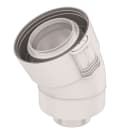 Ubbink France - Coude 30° Rolux Condensation D60/100mm PPtl/PVC système Sekurit