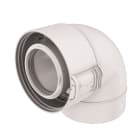 Ubbink France - Coude 87° Rolux Condensation D60/100mm PPtl/PP Sekurit