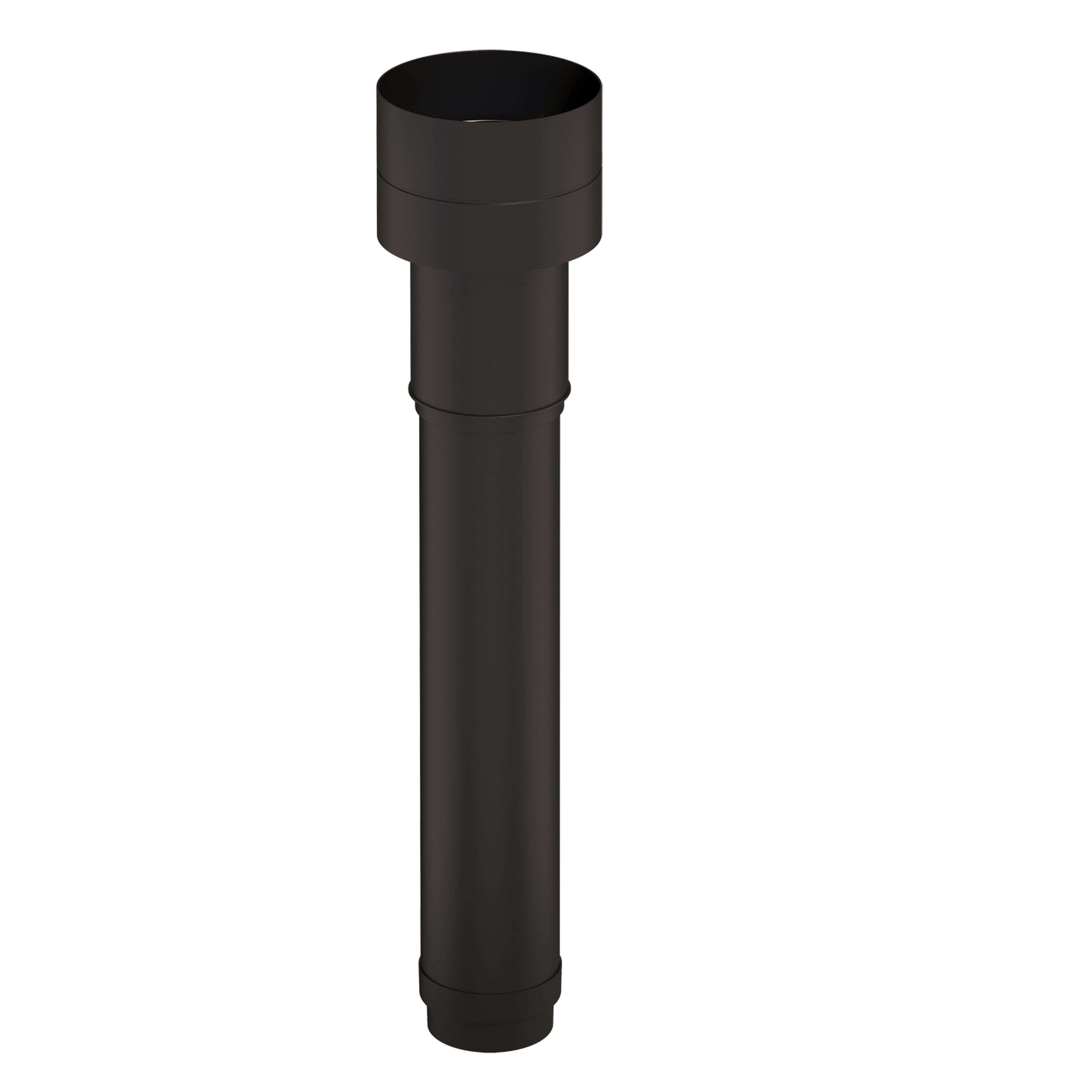 Ubbink France - Sortie de toit VMC Ventub noir diamètre 166-125mm