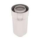 Ubbink France - Conduit Rolux Condensation D60/100mm PPtl/PP long.250mm Sekurit