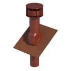 Ubbink France - Extracteur statique Multivent 25-45° D131mm rouge