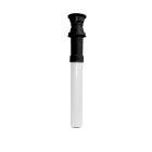 Ubbink France - Terminal vertical Rolux Gaz D60/100mm long.1000mm noir