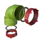 Ubbink France - Kit coude 90° AE34C Air Excellent