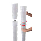 Ubbink France - Conduit flexible recoupable Chemilux Condensation D160mm long.1000mm