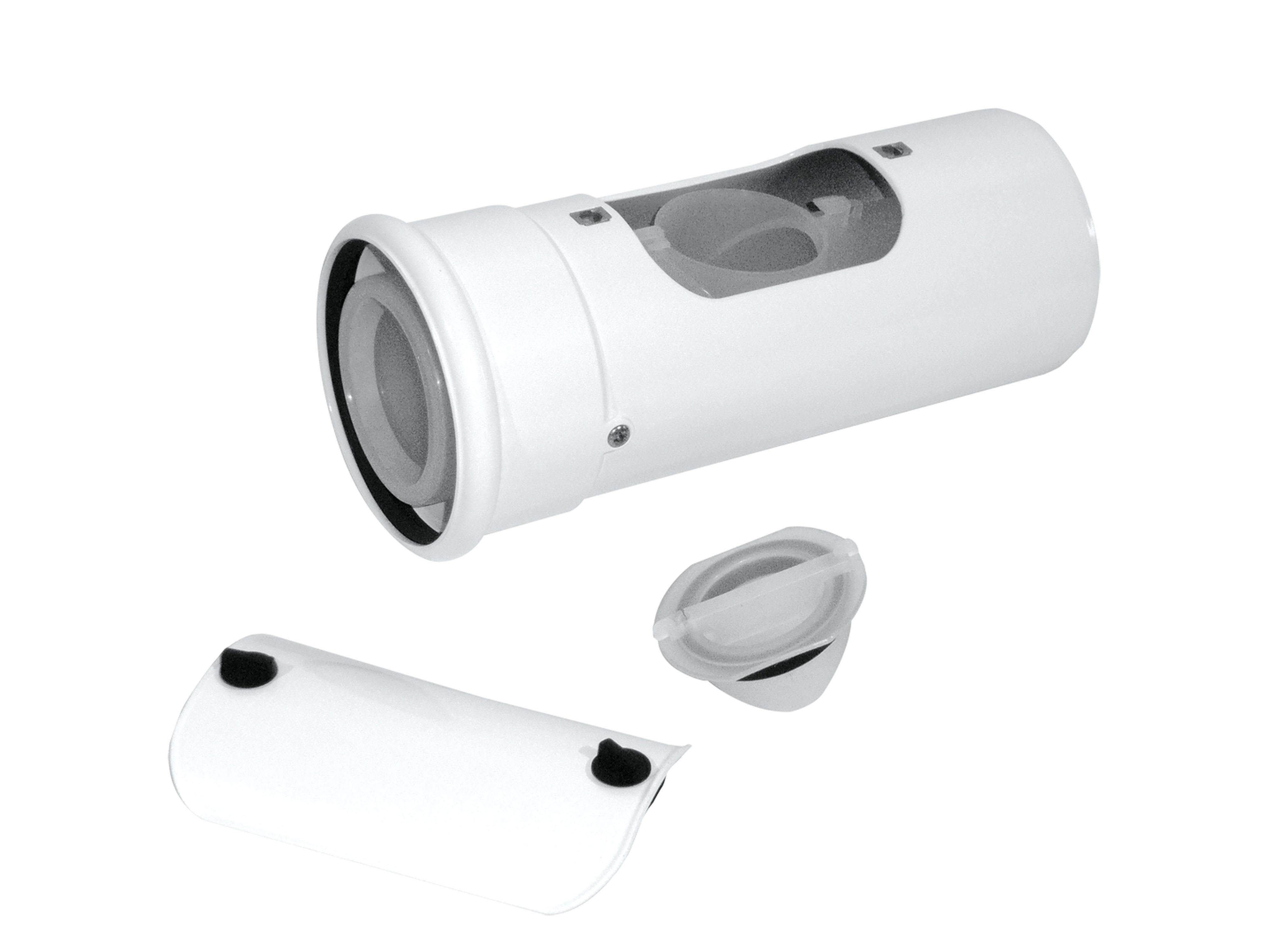 Ubbink France - Conduit de visite Rolux Condensation D60/100mm L 265mm PPtl/alu