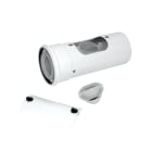 Ubbink France - Conduit de visite Rolux Condensation D60/100mm L 265mm PPTL/alu