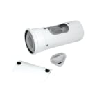 Ubbink France - Conduit de visite Rolux Condensation D60/100mm L 265mm PPtl/alu
