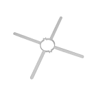 Ubbink France - Araignée pour flexible PPtl D60mm