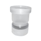 Ubbink France - Raccord haut D60mm flexible femelle à rigide mâle PPtl