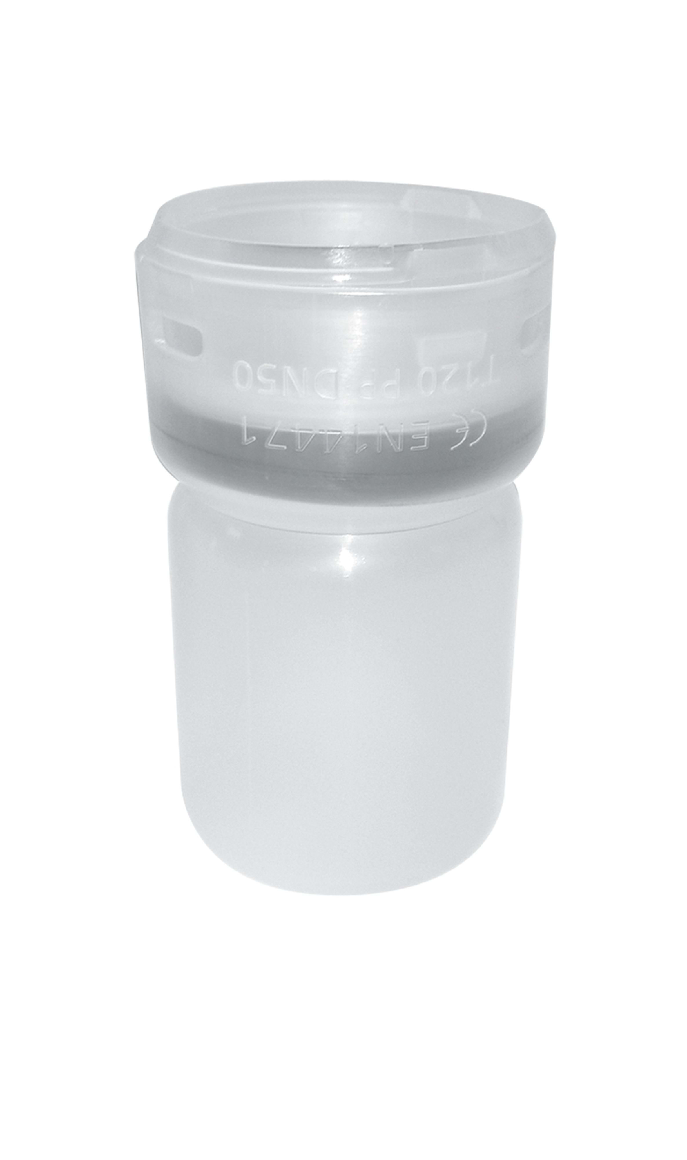 Ubbink France - Raccord bas D60mm flexible mâle à rigide femelle PPTL